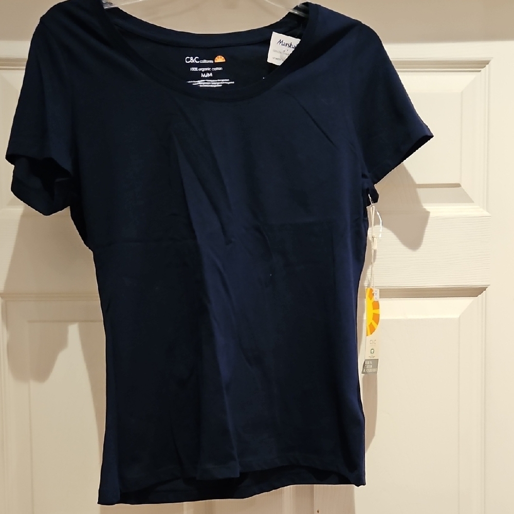 C&C Navy Blue Short Sleeve Tee